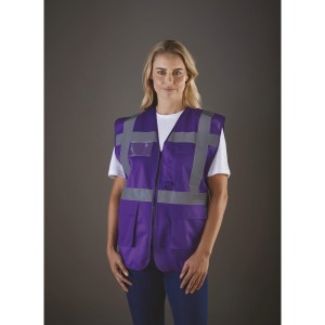 Gilet multifonction haute visibilité