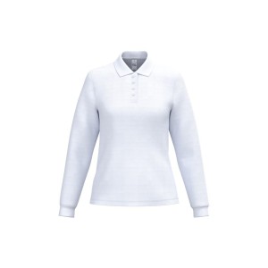 Polo piqué LSL femme