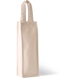 Sac porte-bouteille en coton canvas