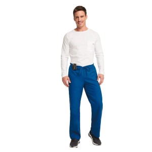 Pantalon à cordon de serrage à taille standard unisexe