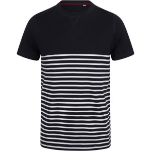 T-shirt breton à manches courtes