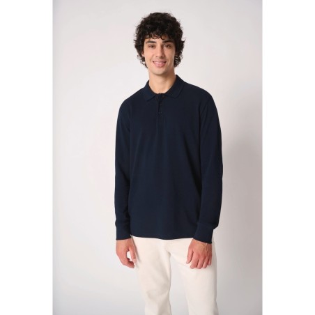 Polo piqué LSL homme