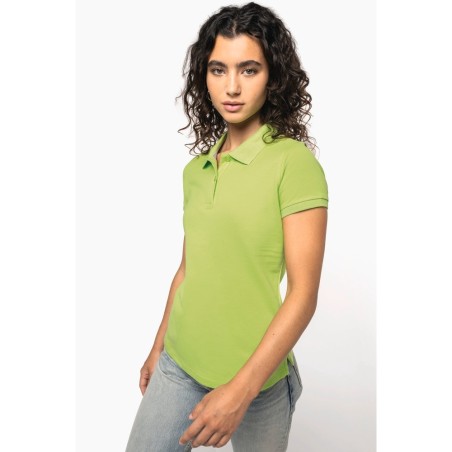 Polo manches courtes femme