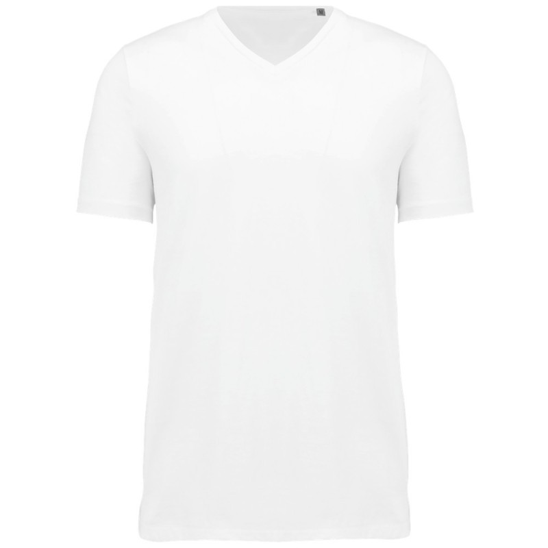 T-shirt Supima® col V manches courtes homme
