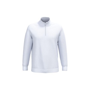 Sweat-shirt col zippé homme