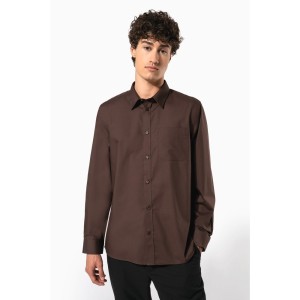 Chemise popeline polycoton entretien facile homme