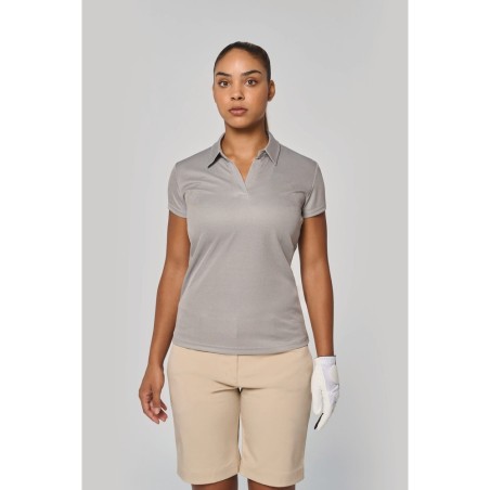 Polo sport manches courtes femme