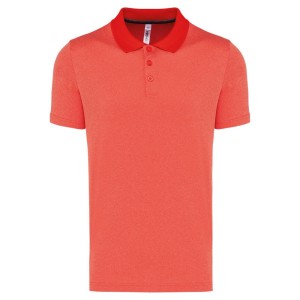 Polo chiné manches courtes