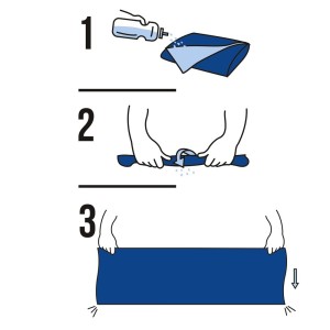 Serviette sport rafraîchissante - 100 cm x 30 cm