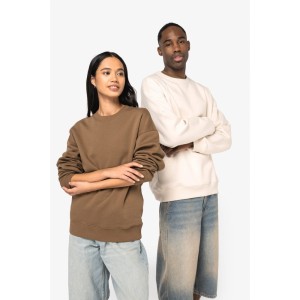Sweat-shirt écoresponsable à col rond oversize unisexe