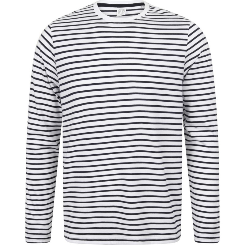 White / Oxford Navy