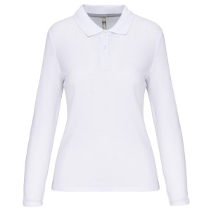 Polo manches longues femme