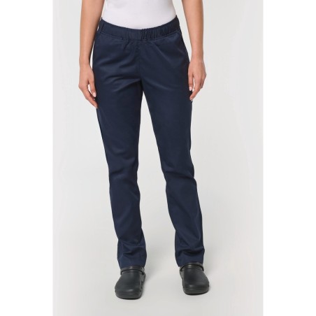 Pantalon polycoton femme
