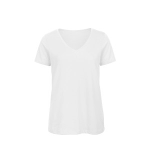T-shirt Organic Inspire col V Femme