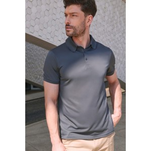 Polo homme polyester recyclé