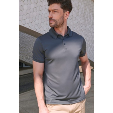 Polo homme polyester recyclé