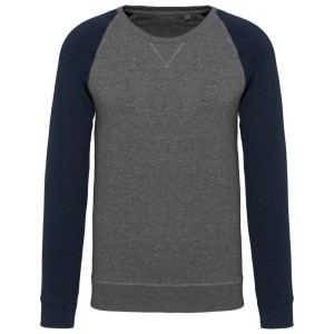 Grey Heather / Navy