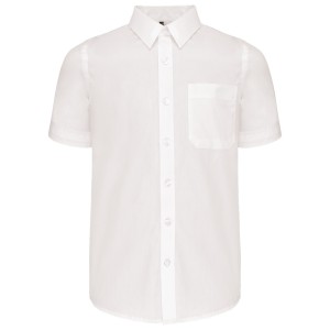 Chemise popeline manches courtes enfant