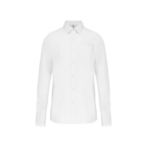 Chemise popeline manches longues