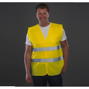 Gilet à 2 bandes haute visibilité