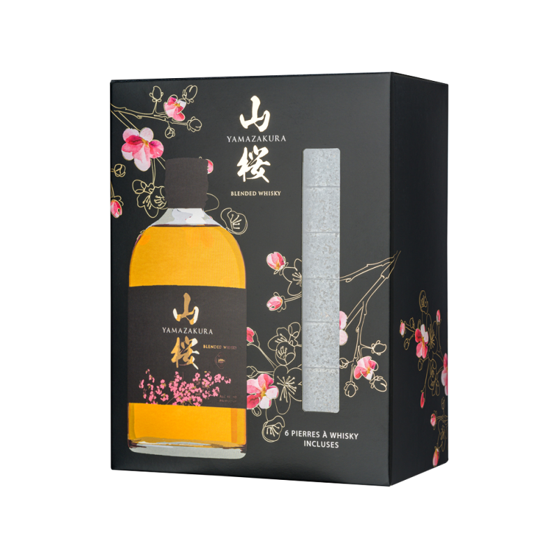 Yamazakura 50 CL + 6 Whisky Stones