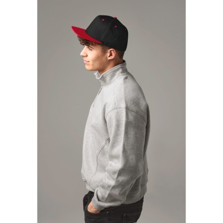 Casquette Snapback contrastée - 5 panneaux