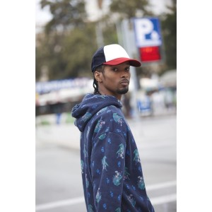 Casquette trucker 5 panneaux multicolor