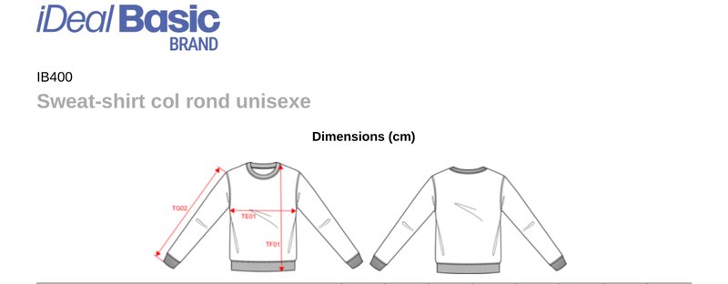 Schema mesures IB400