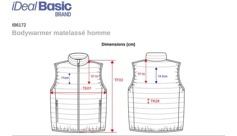 Schema mesures IB6172