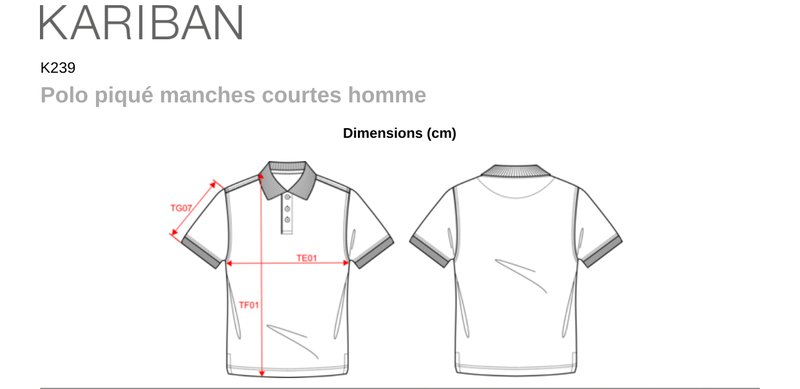 Schema mesures K239
