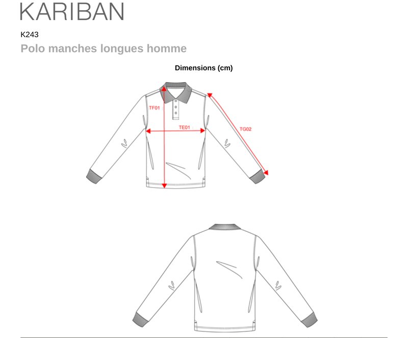 Schema mesures K243