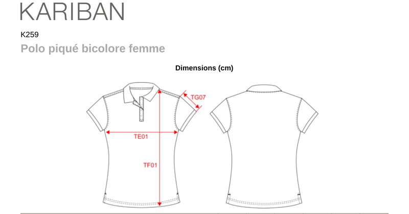 Schema mesures K259