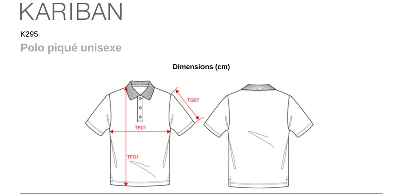 Schema mesures K295