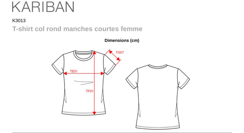 Schema mesures K3013