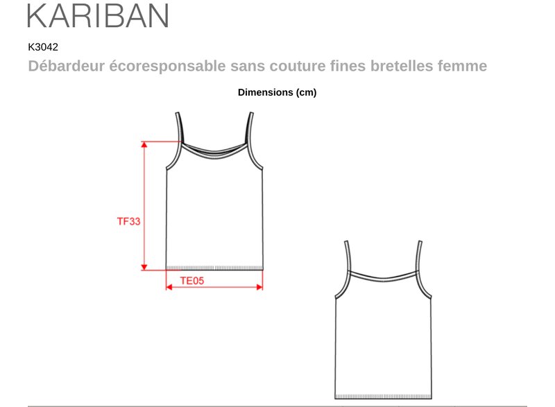 Schema mesures K3042