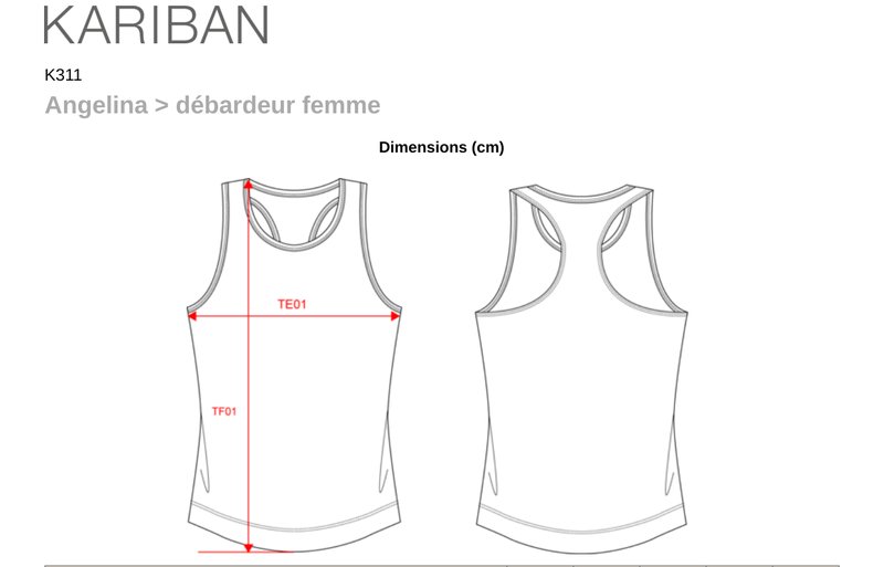Schema mesures K311