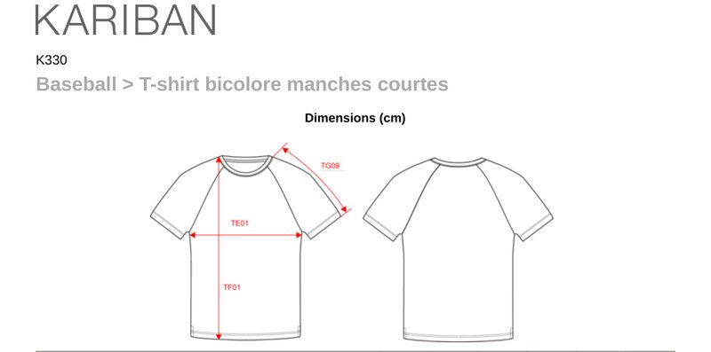 Schema mesures K330