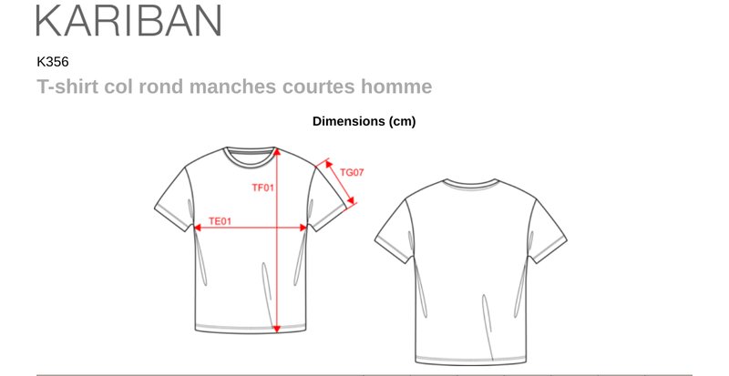 Schema mesures K356