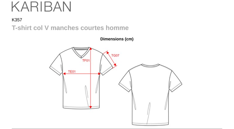 Schema mesures K357