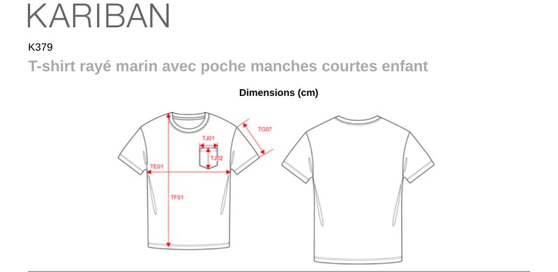 Schema mesures K379
