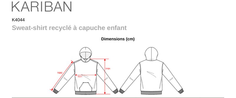 Schema mesures K4044