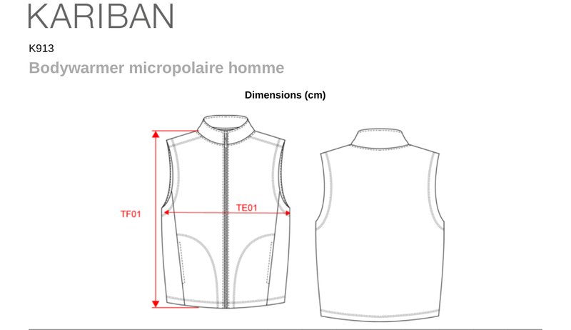 Schema mesures K913