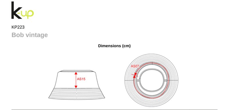 Schema mesures KP223