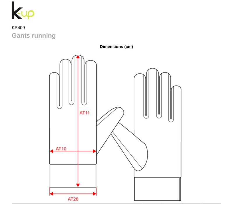Schema mesures KP409