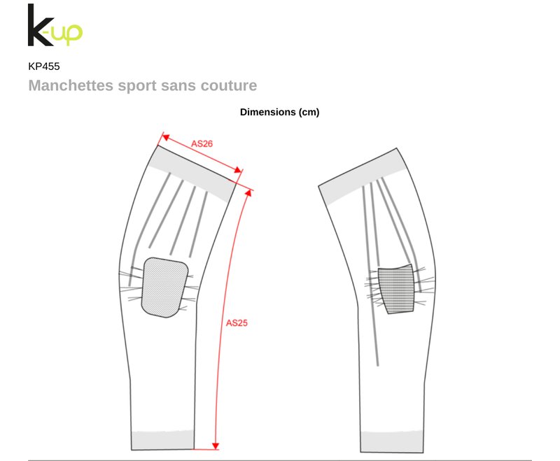 Schema mesures KP455
