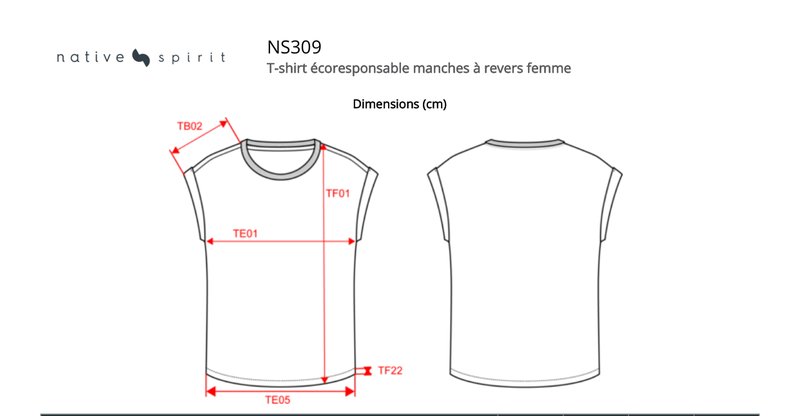Schema mesures NS309