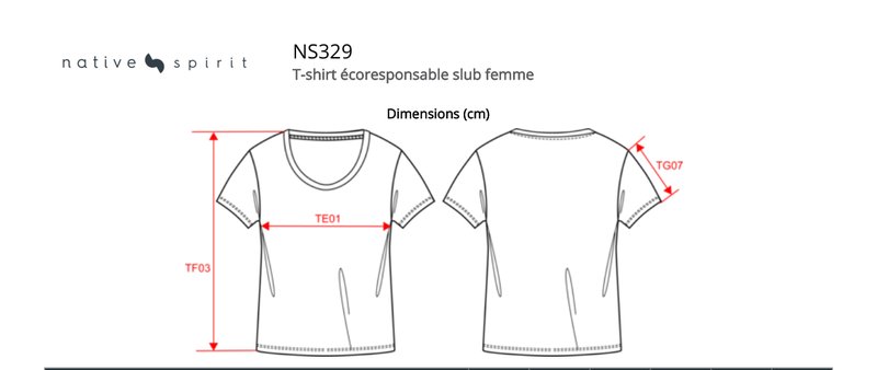Schema mesures NS329