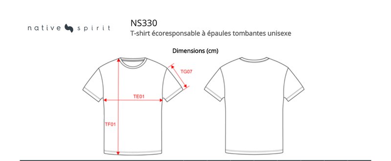 Schema mesures NS330