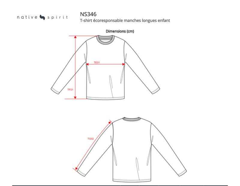 Schema mesures NS346