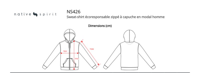 Schema mesures NS426